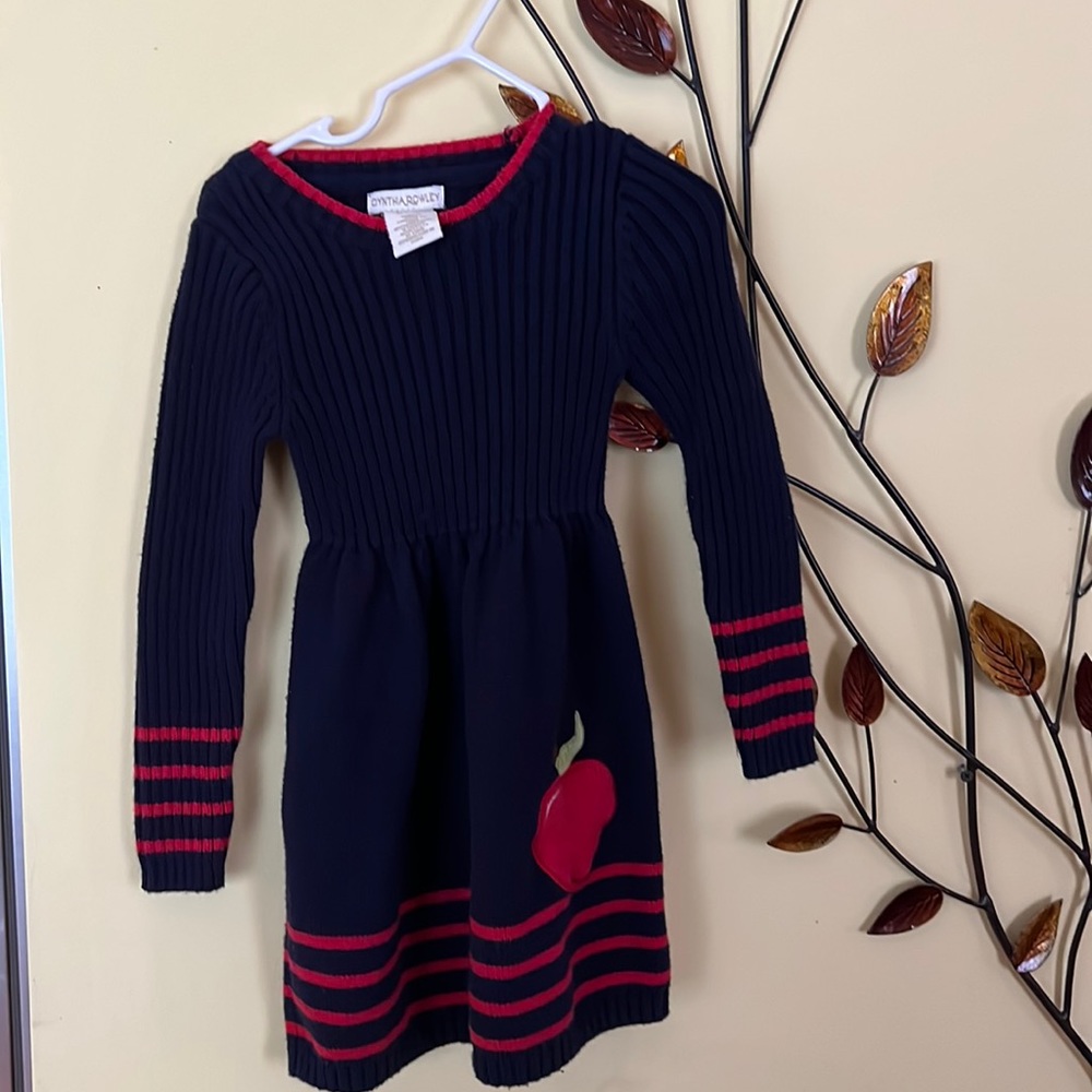 Long sleeve sweater dress